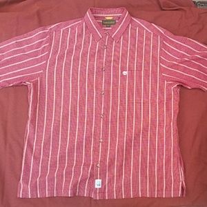 Timberland Men's s/s button front shirt. XXL